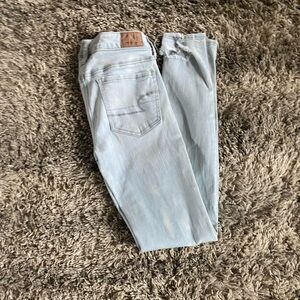 American Eagle Outfitters Light Wash Denim Jeans